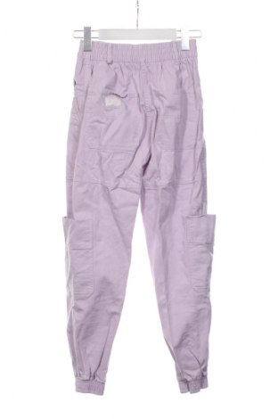 Dámské kalhoty  Bershka, Velikost XS, Barva Fialová, Cena  425,00 Kč