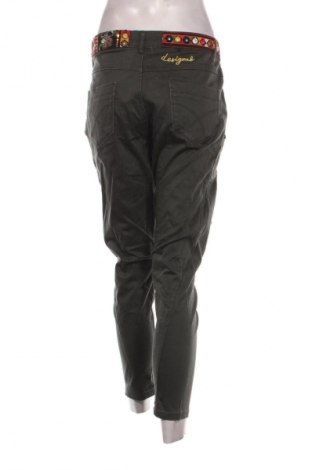 Női nadrág Desigual, Méret L, Szín Zöld, Ár 13 079 Ft