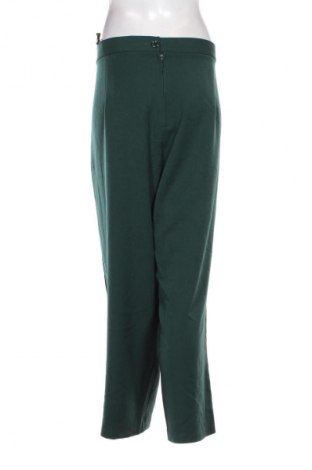 Γυναικείο παντελόνι Hell Bunny, Μέγεθος 4XL, Χρώμα Πράσινο, Τιμή 48,00 €