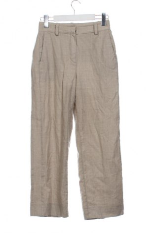 Dámské kalhoty  Massimo Dutti, Velikost XS, Barva Béžová, Cena  899,00 Kč
