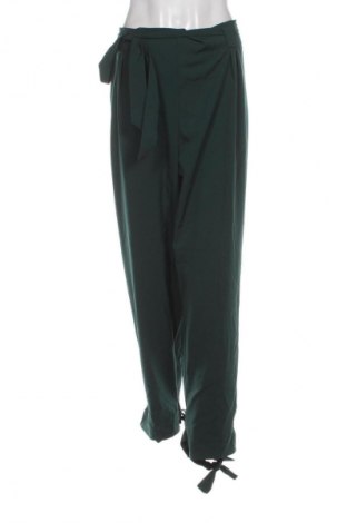 Γυναικείο παντελόνι SHEIN, Μέγεθος 3XL, Χρώμα Πράσινο, Τιμή 15,00 €