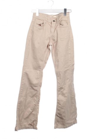 Дамски панталон Stradivarius, Размер XS, Цвят Бежов, Цена 14,77 €