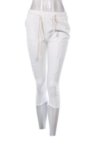 Дамски панталон Unbranded, Размер M, Цвят Бял, Цена 14,77 €
