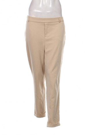 Γυναικείο παντελόνι Vero Moda, Μέγεθος L, Χρώμα  Μπέζ, Τιμή 14,29 €