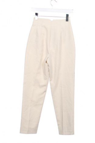 Дамски панталон Zara, Размер XXS, Цвят Екрю, Цена 14,31 €