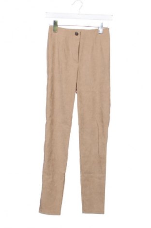 Damenhose Zara, Größe XXS, Farbe Beige, Preis 15,10 €