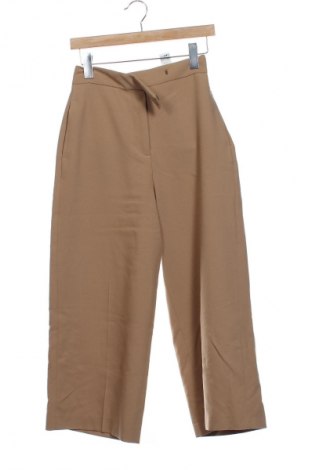 Dámské kalhoty  Zara, Velikost XS, Barva Béžová, Cena  397,00 Kč