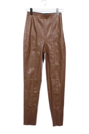 Dámské kalhoty  Zara, Velikost XS, Barva Hnědá, Cena  391,00 Kč