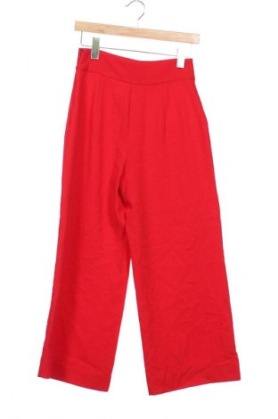 Dámské kalhoty  Zara, Velikost XS, Barva Červená, Cena  289,00 Kč