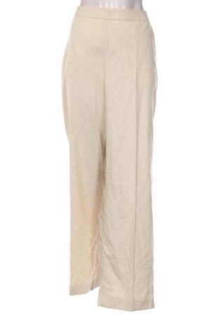 Дамски панталон Zara, Размер XL, Цвят Екрю, Цена 13,29 €