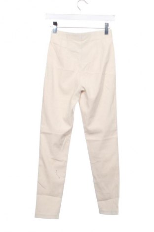 Damenhose Zara, Größe XS, Farbe Ecru, Preis 6,99 €