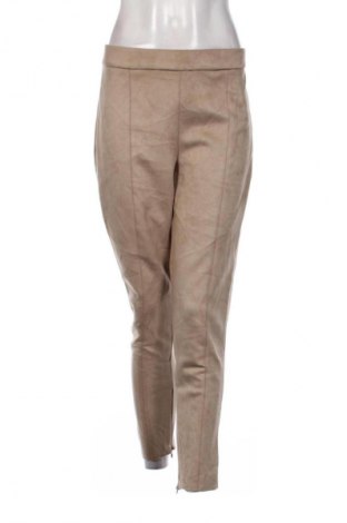 Dámské kalhoty  Zara, Velikost XL, Barva Béžová, Cena  349,00 Kč