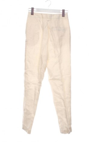 Дамски панталон Zara, Размер XS, Цвят Екрю, Цена 12,27 €