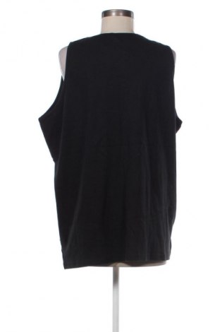 Γυναικείο αμάνικο μπλουζάκι Canda, Μέγεθος XXL, Χρώμα Μαύρο, Τιμή 8,68 €