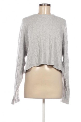 Damenpullover Bershka, Größe L, Farbe Grau, Preis € 14,74