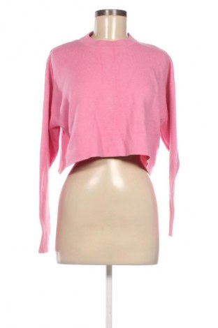 Дамски пуловер Bershka, Размер L, Цвят Розов, Цена 15,00 €