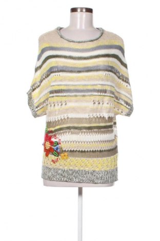 Дамски пуловер Desigual, Размер M, Цвят Многоцветен, Цена 32,00 €