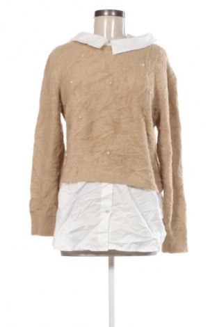 Női pulóver Gina, Méret L, Szín Bézs, Ár 4 029 Ft