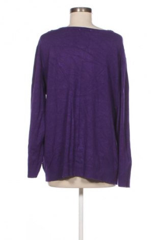 Γυναικείο πουλόβερ Helena Vera, Μέγεθος XL, Χρώμα Βιολετί, Τιμή 20,91 €