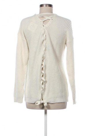 Дамски пуловер Pink Rose, Размер L, Цвят Екрю, Цена 10,00 €