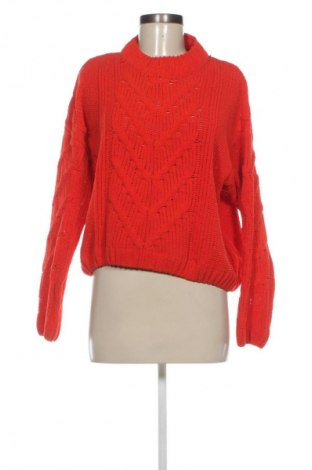 Γυναικείο πουλόβερ Pull&Bear, Μέγεθος S, Χρώμα Κόκκινο, Τιμή 9,99 €