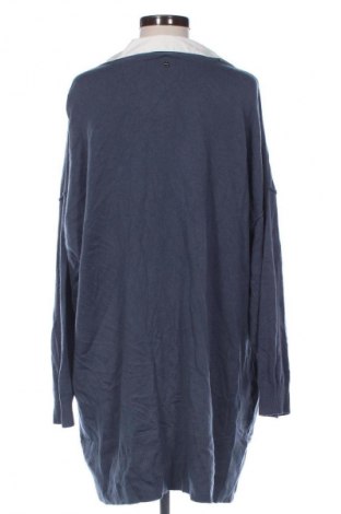 Γυναικείο πουλόβερ Samoon, Μέγεθος 3XL, Χρώμα Μπλέ, Τιμή 17,99 €