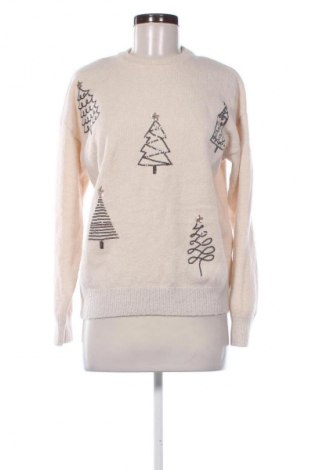 Дамски пуловер Sinsay, Размер XS, Цвят Бежов, Цена 14,77 €