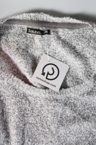 Dámsky pulóver Sublevel, Veľkosť M, Farba Sivá, Cena  15,00 €