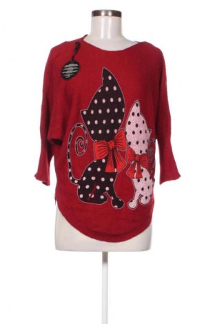 Damenpullover Unbranded, Größe M, Farbe Rot, Preis € 23,99