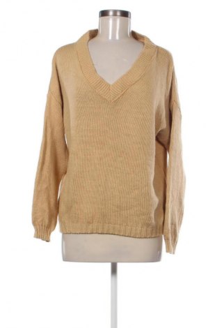 Γυναικείο πουλόβερ Unbranded, Μέγεθος XXL, Χρώμα  Μπέζ, Τιμή 15,00 €