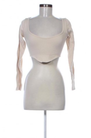 Damenpullover Zara, Größe M, Farbe Ecru, Preis 14,00 €