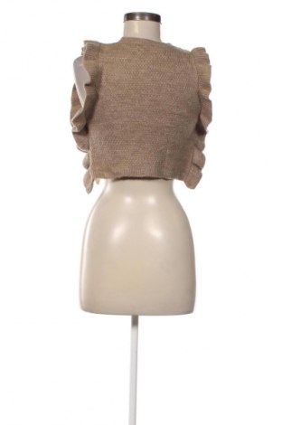 Дамски пуловер Zara, Размер XS, Цвят Кафяв, Цена 15,33 €