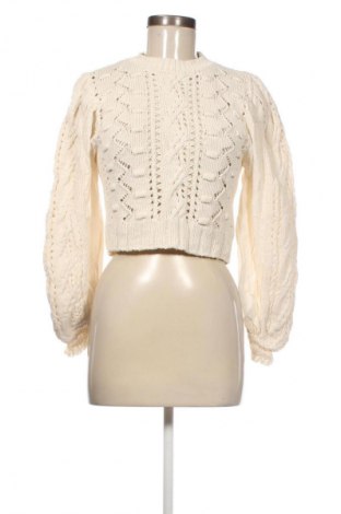 Γυναικείο πουλόβερ Zara, Μέγεθος S, Χρώμα Εκρού, Τιμή 14,99 €