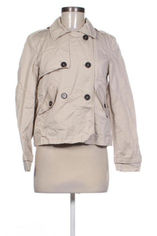 Damen Trenchcoat Bershka, Größe M, Farbe Beige, Preis 22,99 €