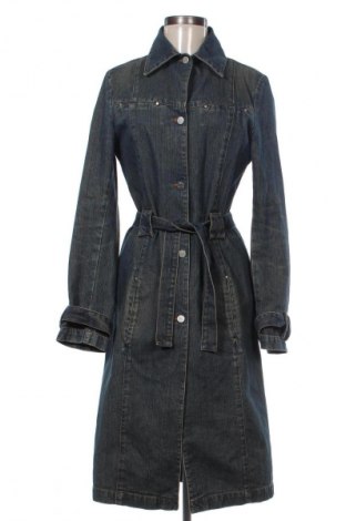Damen Trenchcoat Patrizia Pepe, Größe S, Farbe Blau, Preis 132,94 €