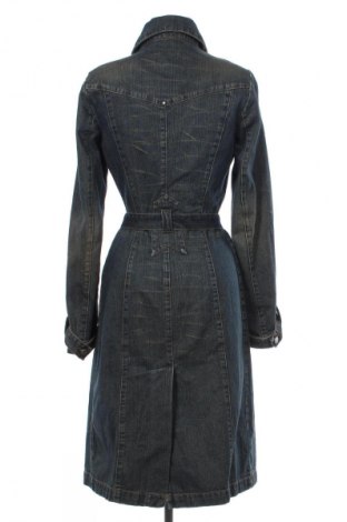 Damen Trenchcoat Patrizia Pepe, Größe S, Farbe Blau, Preis 132,94 €