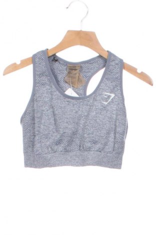 Damen Sporttop Gymshark, Größe XS, Farbe Grau, Preis € 12,00