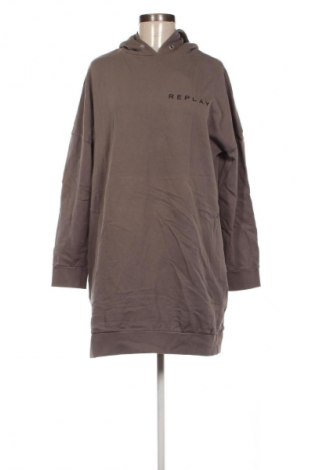 Γυναικείο φούτερ Replay, Μέγεθος S, Χρώμα Καφέ, Τιμή 117,99 €