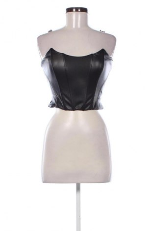 Γυναικείο τοπ Bershka, Μέγεθος M, Χρώμα Μαύρο, Τιμή 15,00 €