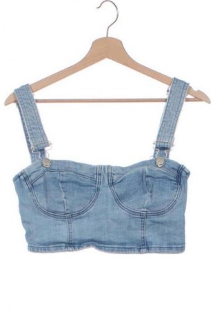 Дамски топ Bershka, Размер S, Цвят Син, Цена 15,00 €