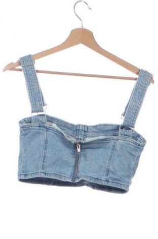 Дамски топ Bershka, Размер S, Цвят Син, Цена 15,00 €