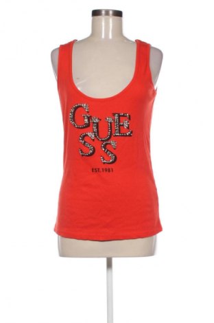 Γυναικείο τοπ Guess, Μέγεθος L, Χρώμα Κόκκινο, Τιμή 21,00 €