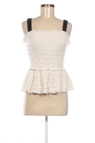 Дамски топ Sinsay, Размер S, Цвят Екрю, Цена 15,00 €