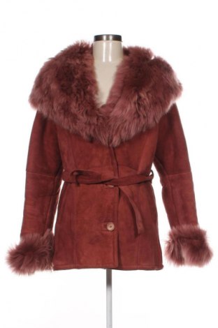 Damen Ledermantel Unbranded, Größe M, Farbe Rot, Preis € 208,32