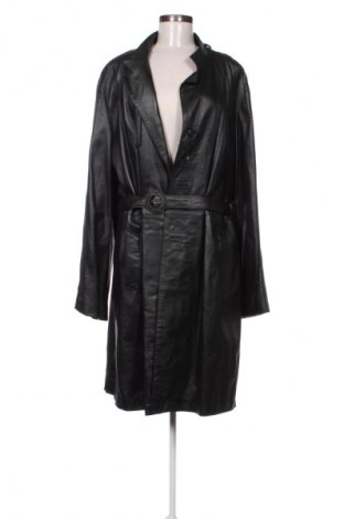 Damen Ledermantel Unbranded, Größe 4XL, Farbe Schwarz, Preis € 109,93