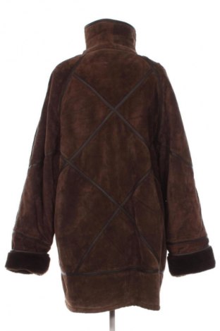 Damen Ledermantel Unbranded, Größe XL, Farbe Braun, Preis 110,00 €
