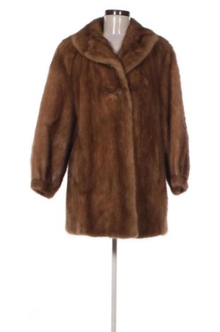 Δερμάτινο γυναικείο παλτό Unbranded, Μέγεθος M, Χρώμα  Μπέζ, Τιμή 137,99 €