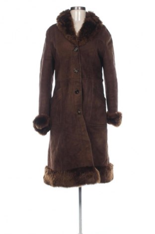 Damen Ledermantel Unbranded, Größe M, Farbe Braun, Preis € 110,00