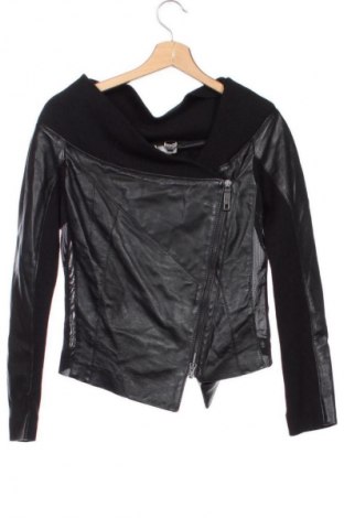 Γυναικείο δερμάτινο μπουφάν Annarita N, Μέγεθος S, Χρώμα Μαύρο, Τιμή 81,99 €