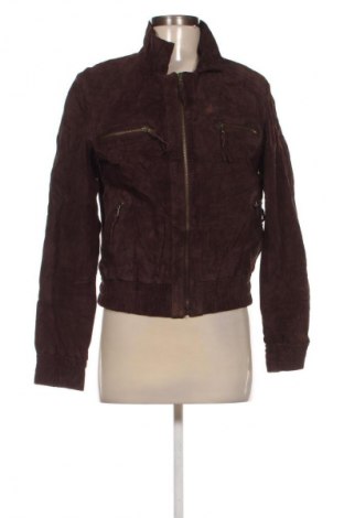 Γυναικείο δερμάτινο μπουφάν Bata And More, Μέγεθος M, Χρώμα Καφέ, Τιμή 51,99 €